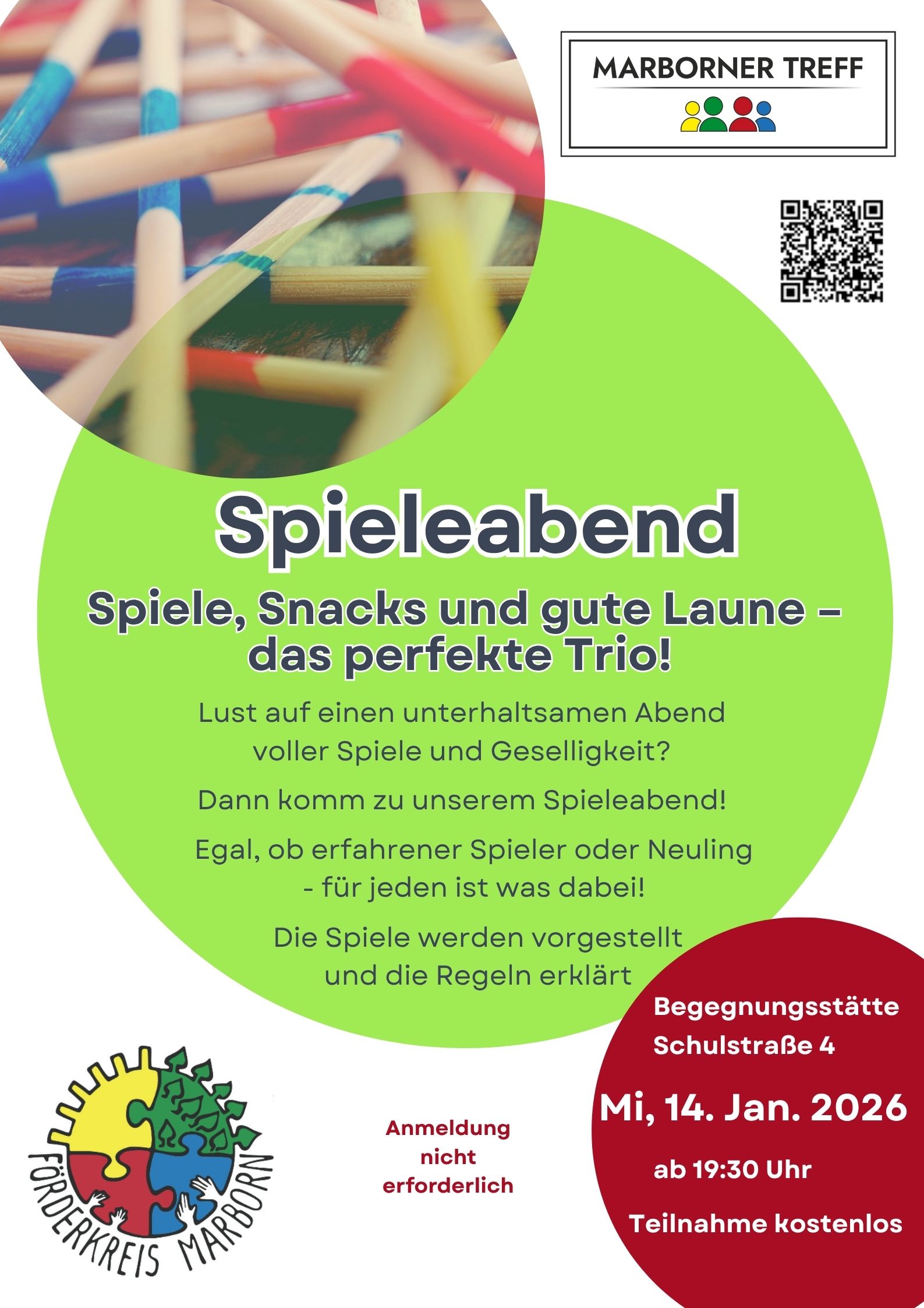 Plakat 2026 01 14 Spieleabend