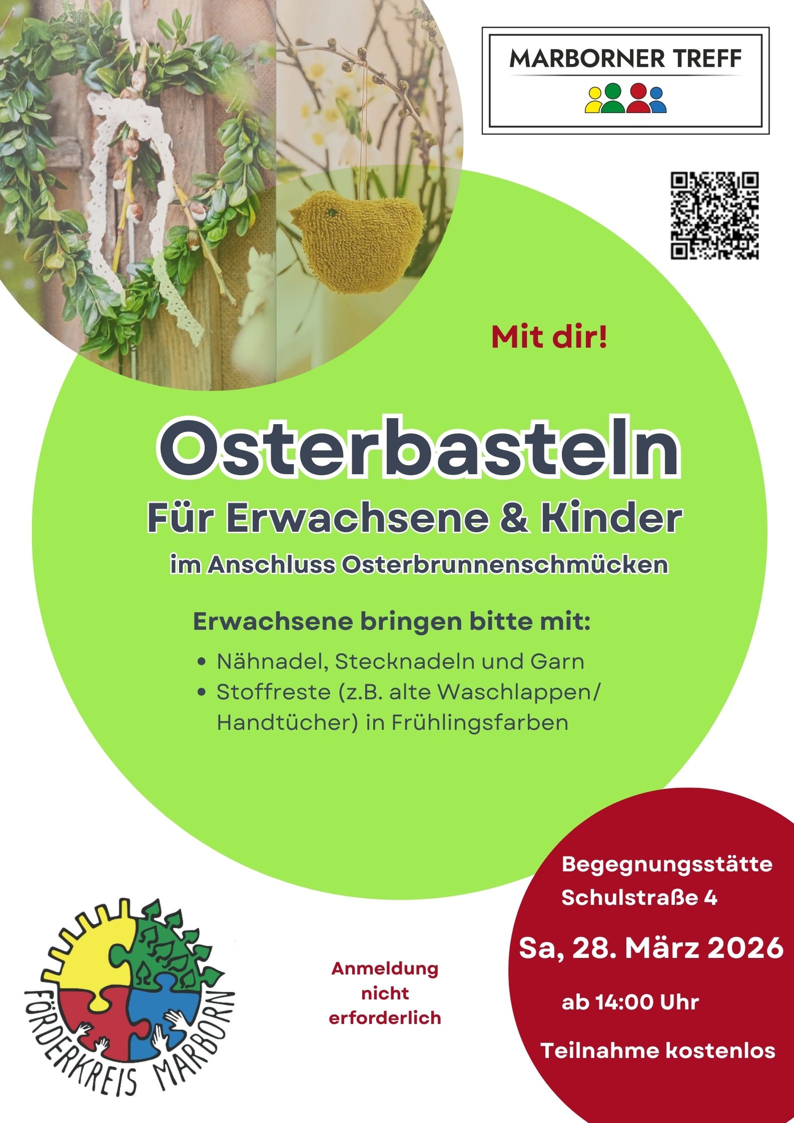 Plakat 2026 03 28 Osterbasteln